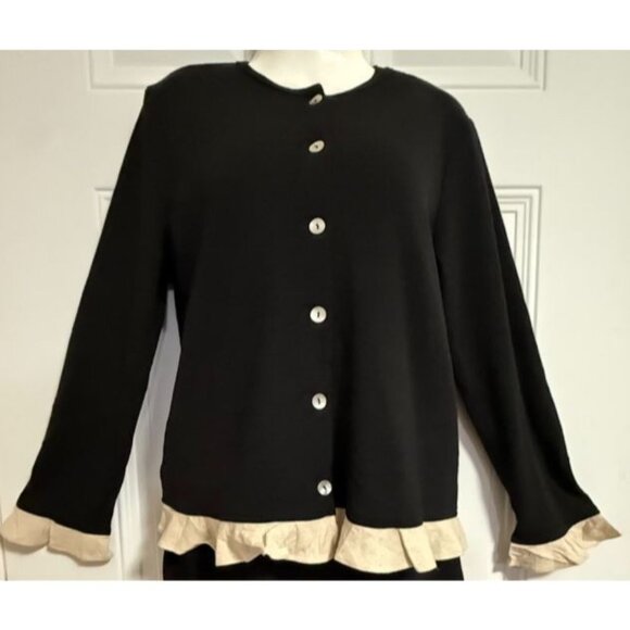 Krisabelle Skirt Suit SZ Medium Quiet Luxury Chic 3 Piece Set Italy Inspired - Picture 8 of 12